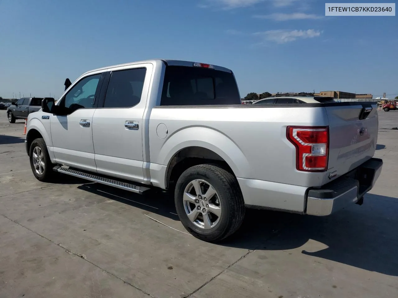 2019 Ford F150 Supercrew VIN: 1FTEW1CB7KKD23640 Lot: 74753864