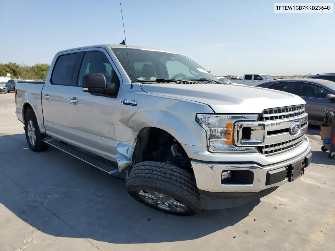 1FTEW1CB7KKD23640 2019 Ford F150 Supercrew