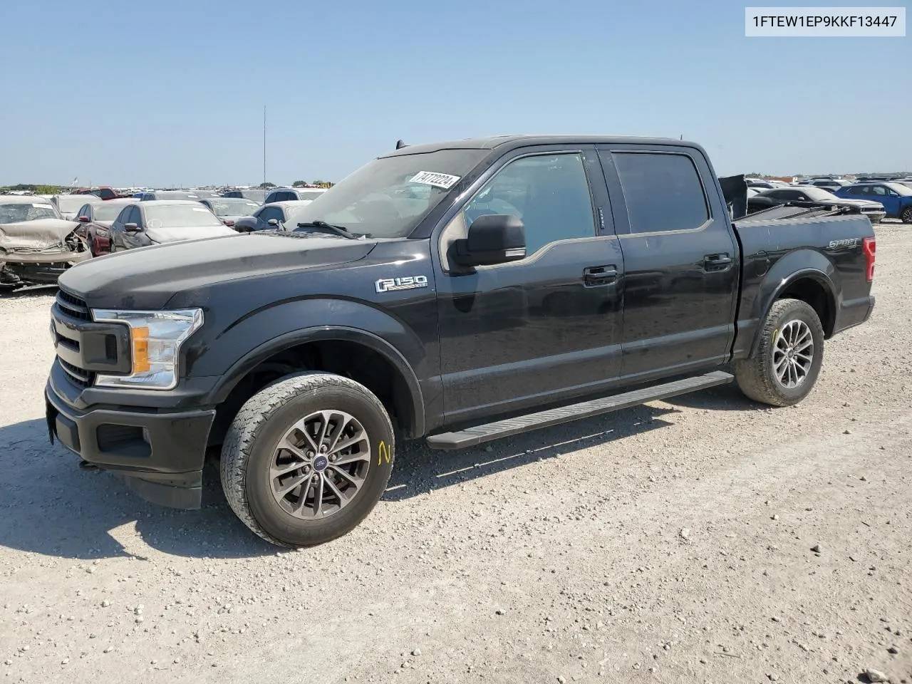 2019 Ford F150 Supercrew VIN: 1FTEW1EP9KKF13447 Lot: 74772224