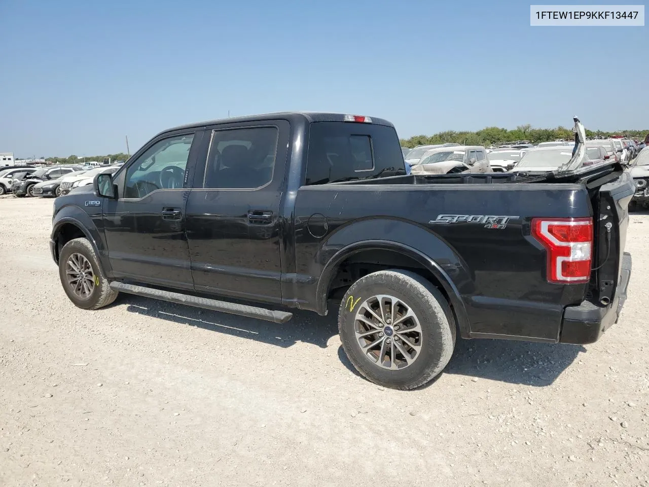 2019 Ford F150 Supercrew VIN: 1FTEW1EP9KKF13447 Lot: 74772224