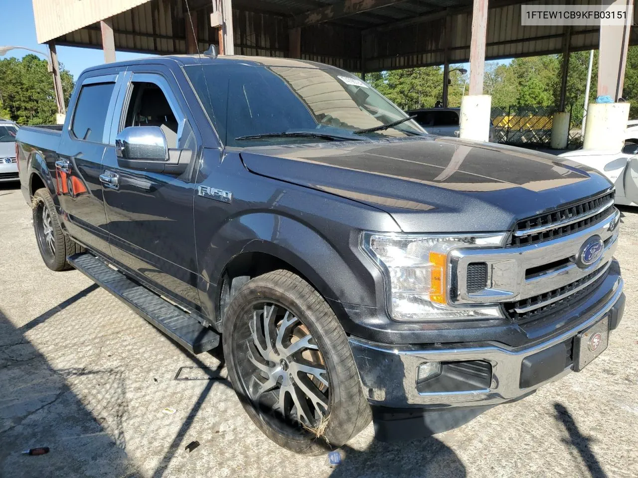 2019 Ford F150 Supercrew VIN: 1FTEW1CB9KFB03151 Lot: 74798724