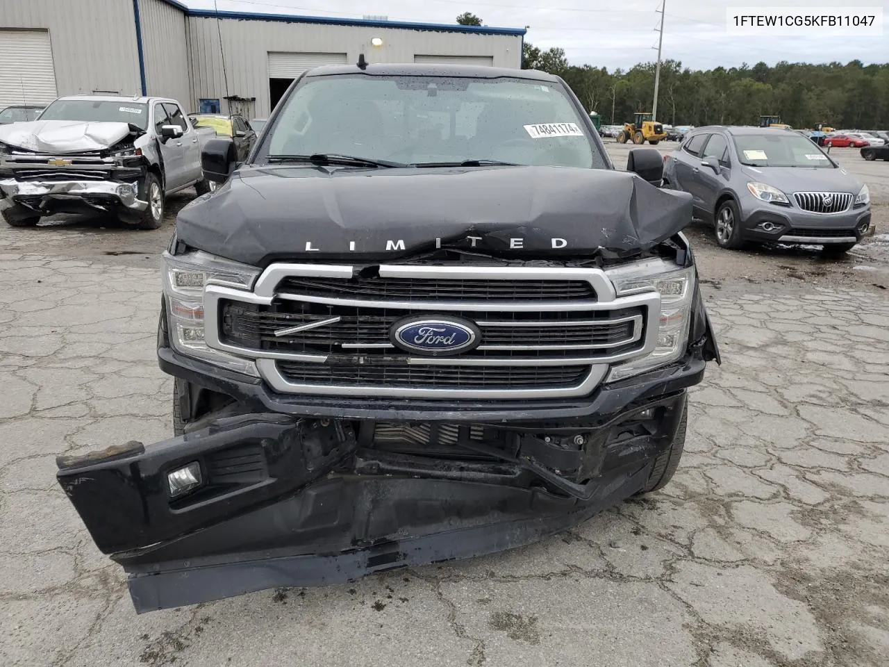 2019 Ford F150 Supercrew VIN: 1FTEW1CG5KFB11047 Lot: 74841174