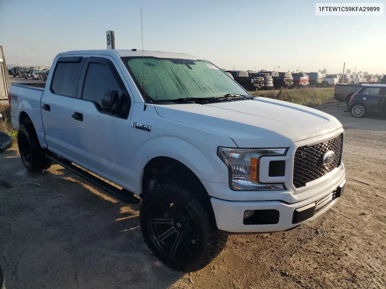 2019 Ford F150 Supercrew VIN: 1FTEW1C59KFA29899 Lot: 74937714