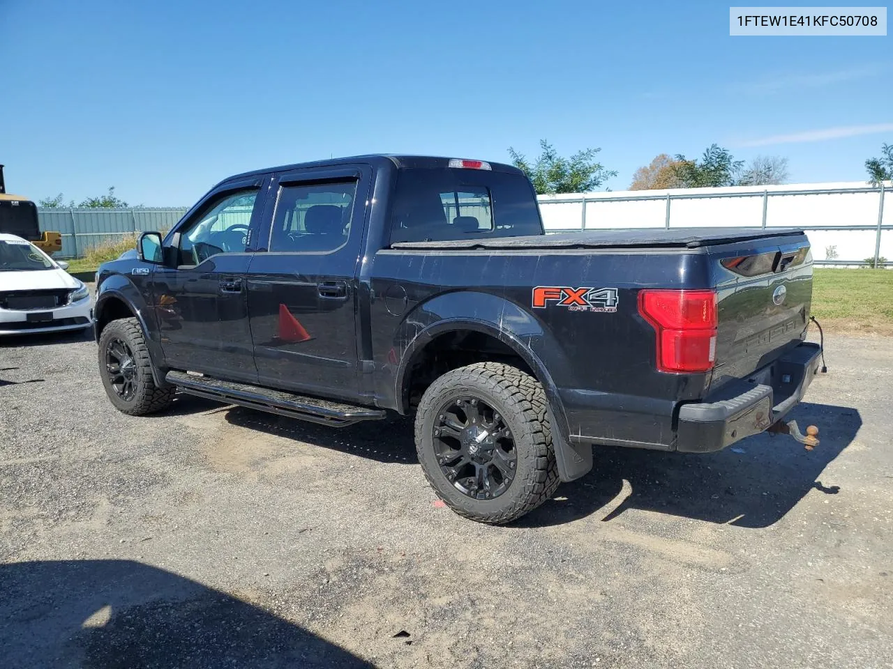 2019 Ford F150 Supercrew VIN: 1FTEW1E41KFC50708 Lot: 75040884