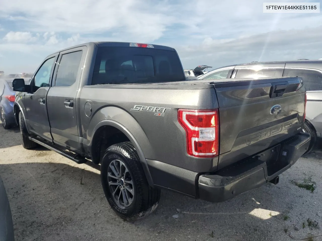 2019 Ford F150 Supercrew VIN: 1FTEW1E44KKE51185 Lot: 75042634