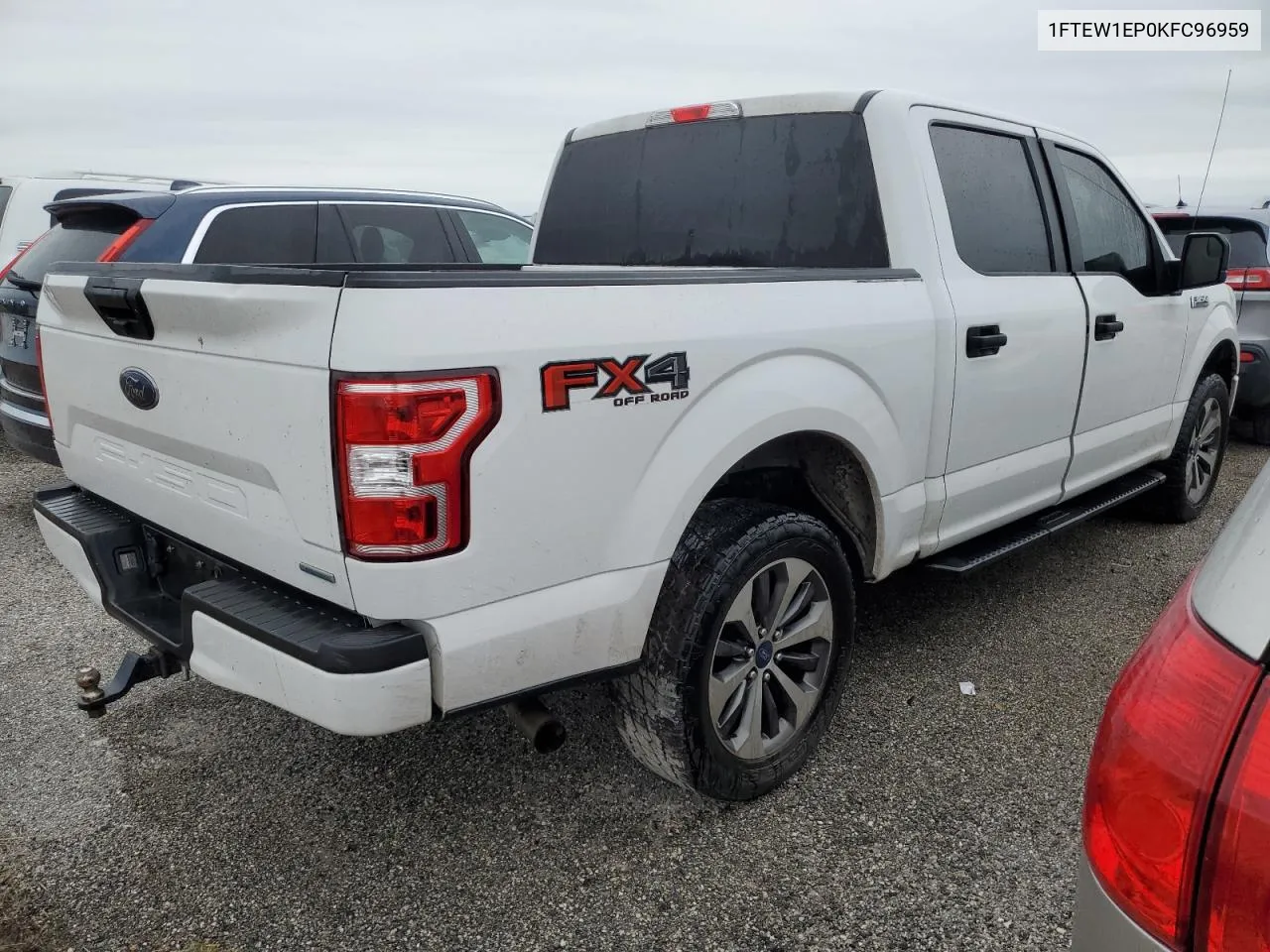 2019 Ford F150 Supercrew VIN: 1FTEW1EP0KFC96959 Lot: 75082164