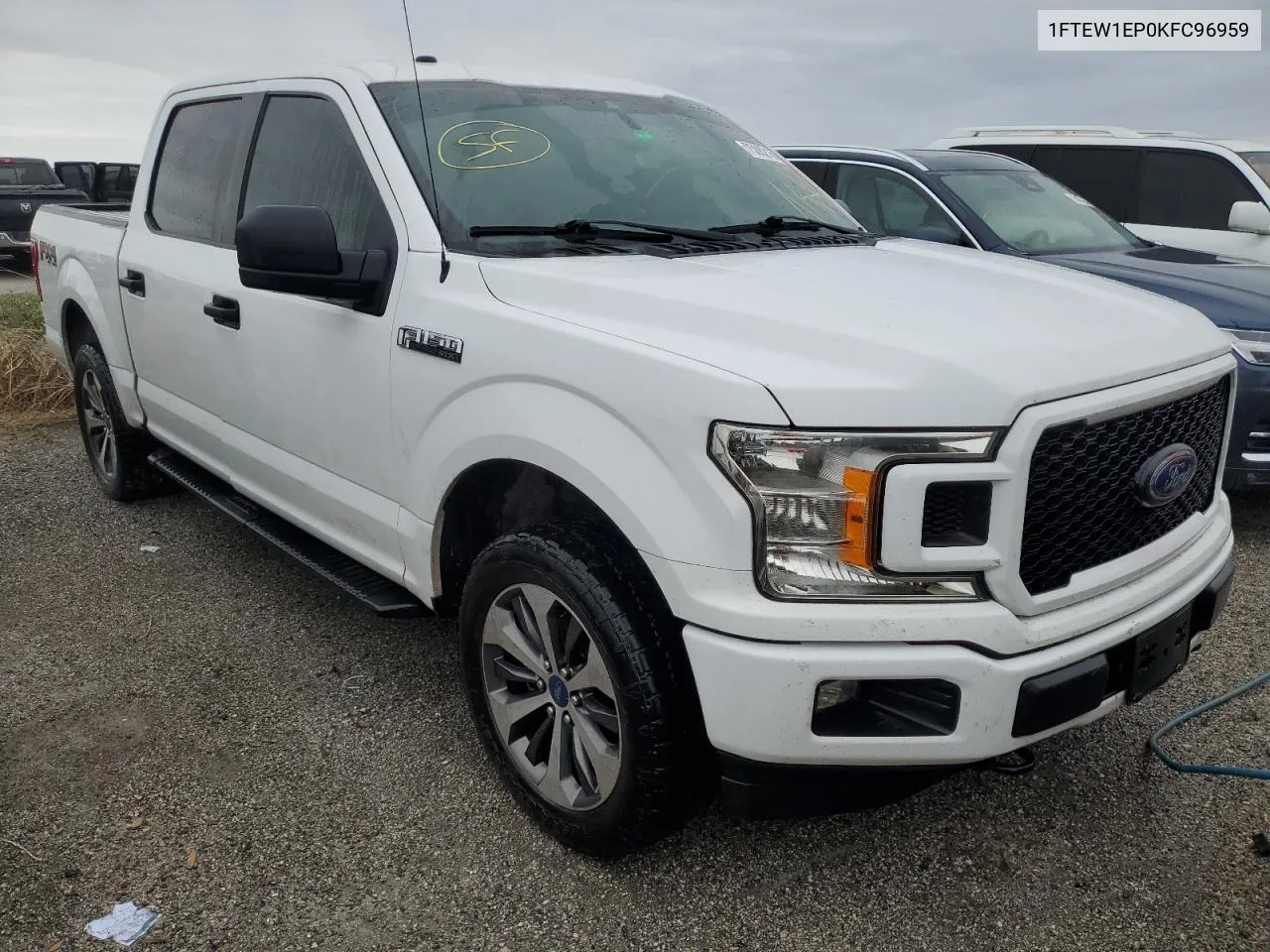 2019 Ford F150 Supercrew VIN: 1FTEW1EP0KFC96959 Lot: 75082164