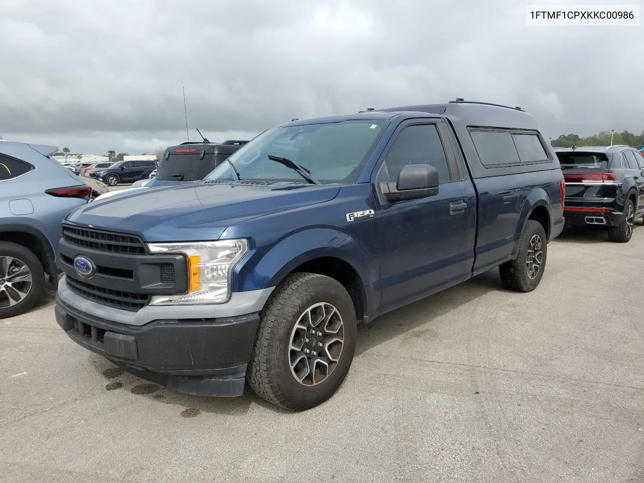 2019 Ford F150 VIN: 1FTMF1CPXKKC00986 Lot: 75097214