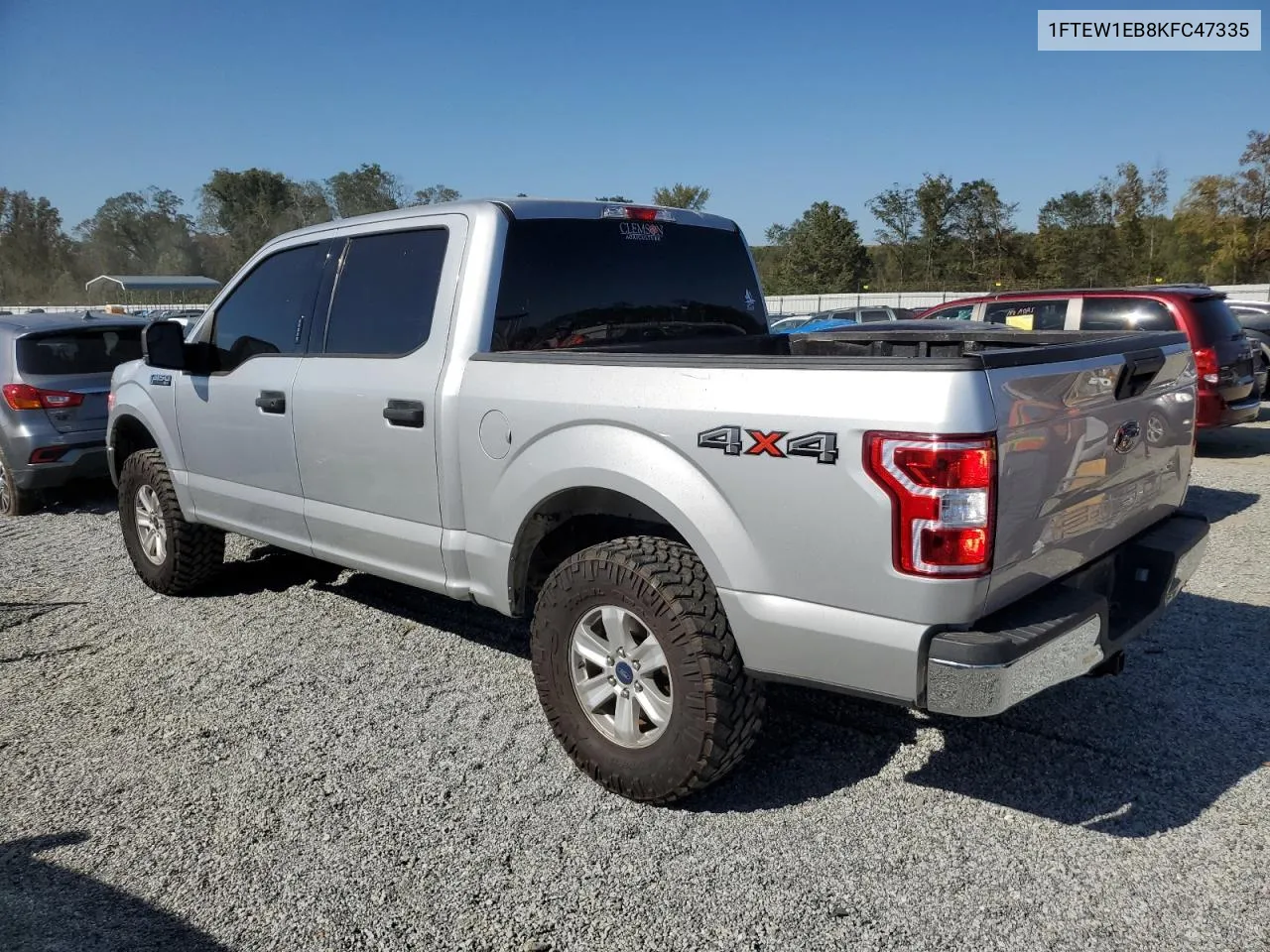 2019 Ford F150 Supercrew VIN: 1FTEW1EB8KFC47335 Lot: 75125694