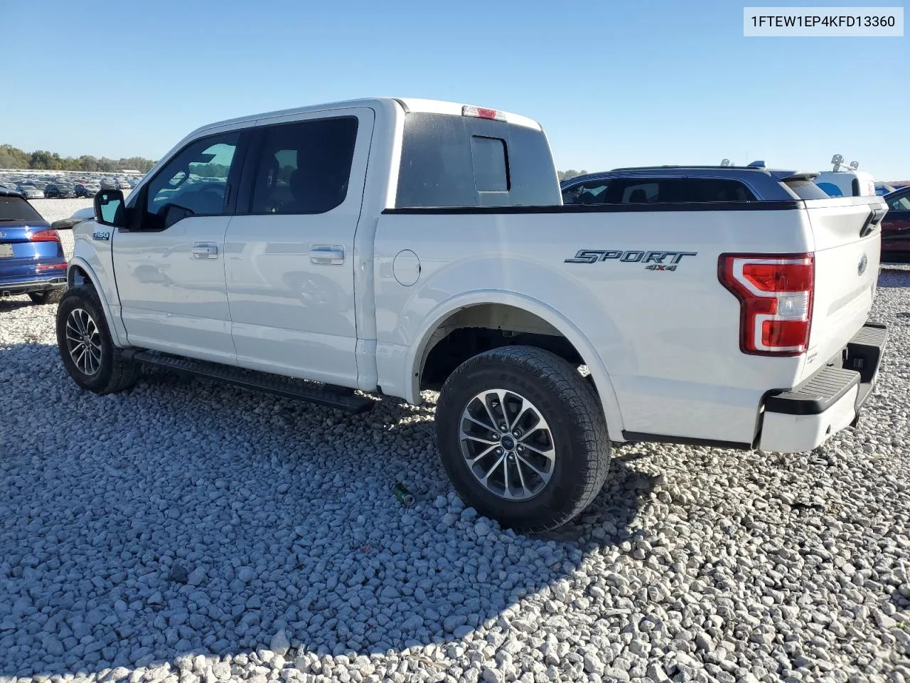 2019 Ford F150 Supercrew VIN: 1FTEW1EP4KFD13360 Lot: 75152804