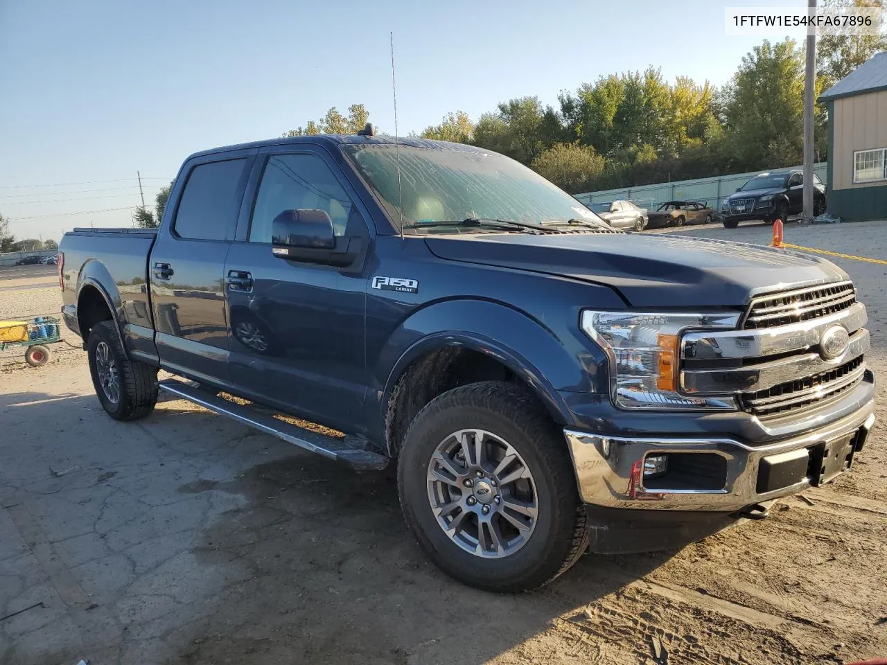 2019 Ford F150 Supercrew VIN: 1FTFW1E54KFA67896 Lot: 75196974