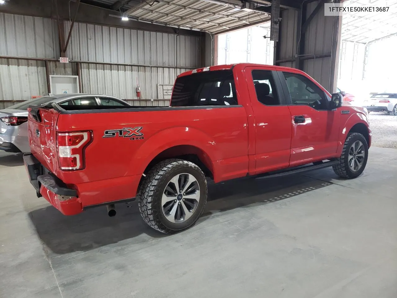 2019 Ford F150 Super Cab VIN: 1FTFX1E50KKE13687 Lot: 75219844