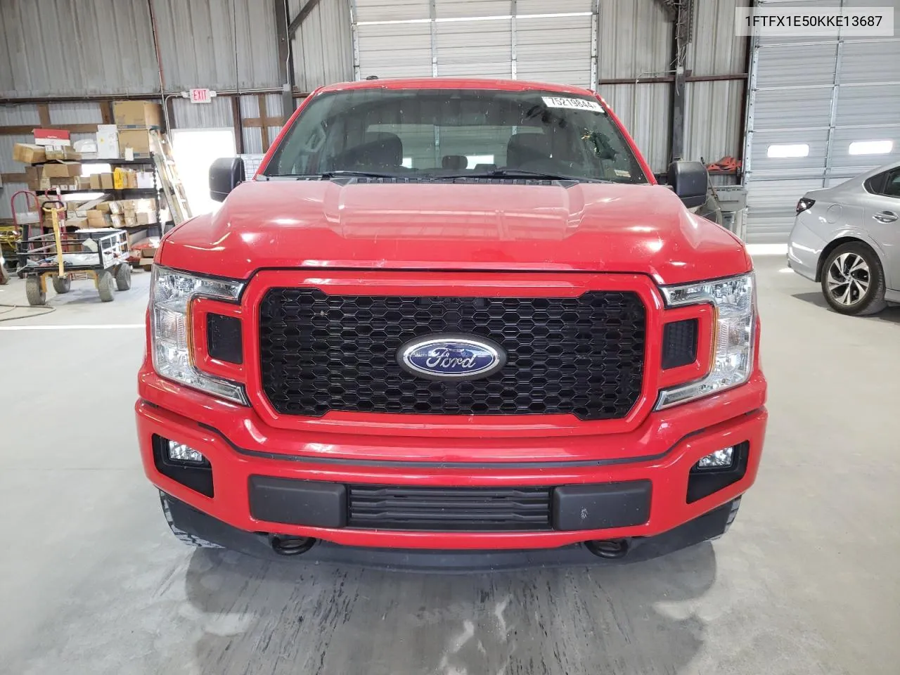 2019 Ford F150 Super Cab VIN: 1FTFX1E50KKE13687 Lot: 75219844