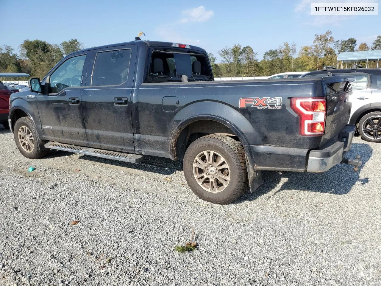 2019 Ford F150 Supercrew VIN: 1FTFW1E15KFB26032 Lot: 75251634