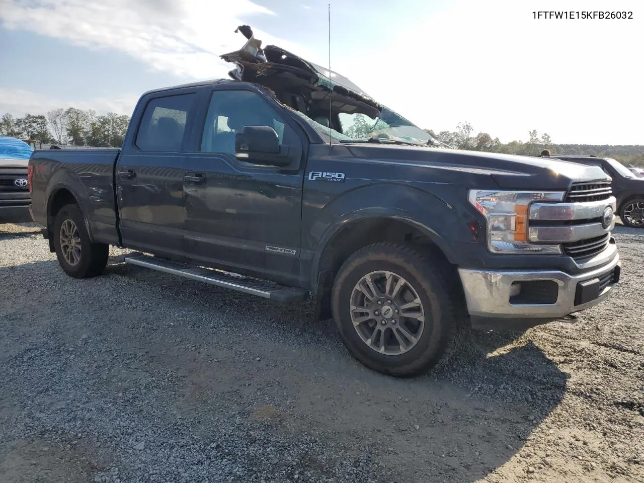 2019 Ford F150 Supercrew VIN: 1FTFW1E15KFB26032 Lot: 75251634