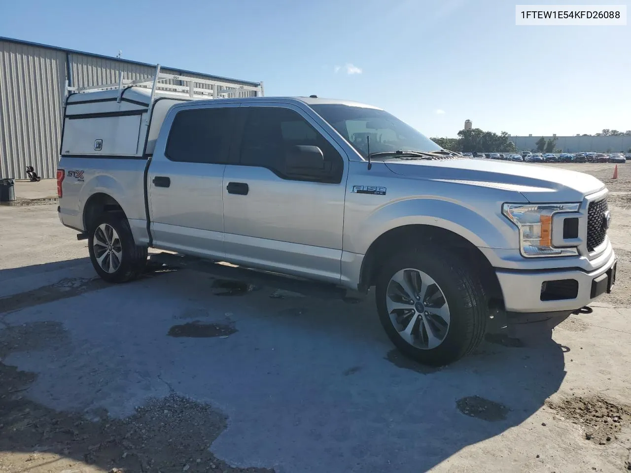 2019 Ford F150 Supercrew VIN: 1FTEW1E54KFD26088 Lot: 75270264