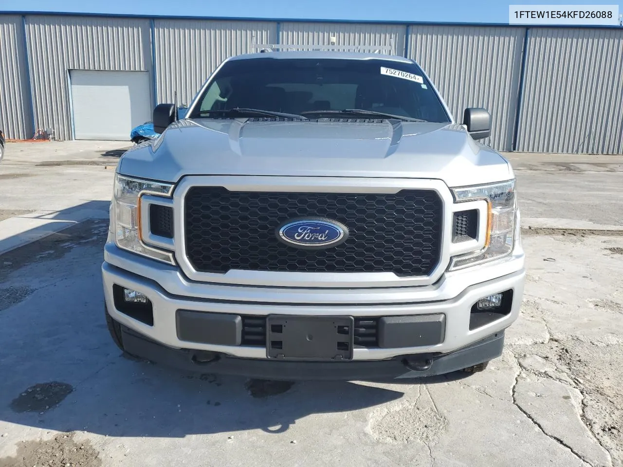 2019 Ford F150 Supercrew VIN: 1FTEW1E54KFD26088 Lot: 75270264