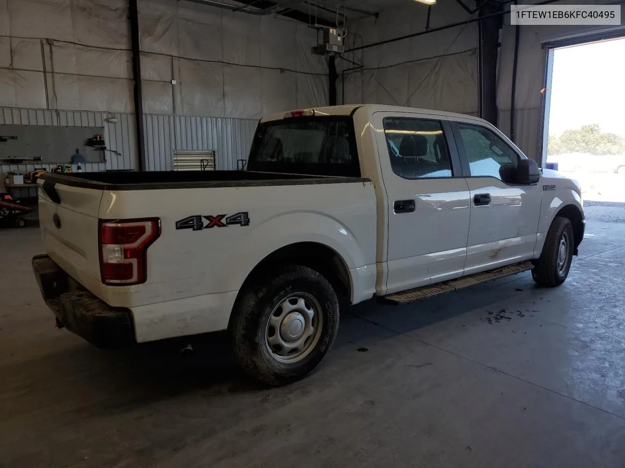 2019 Ford F150 Supercrew VIN: 1FTEW1EB6KFC40495 Lot: 75329394