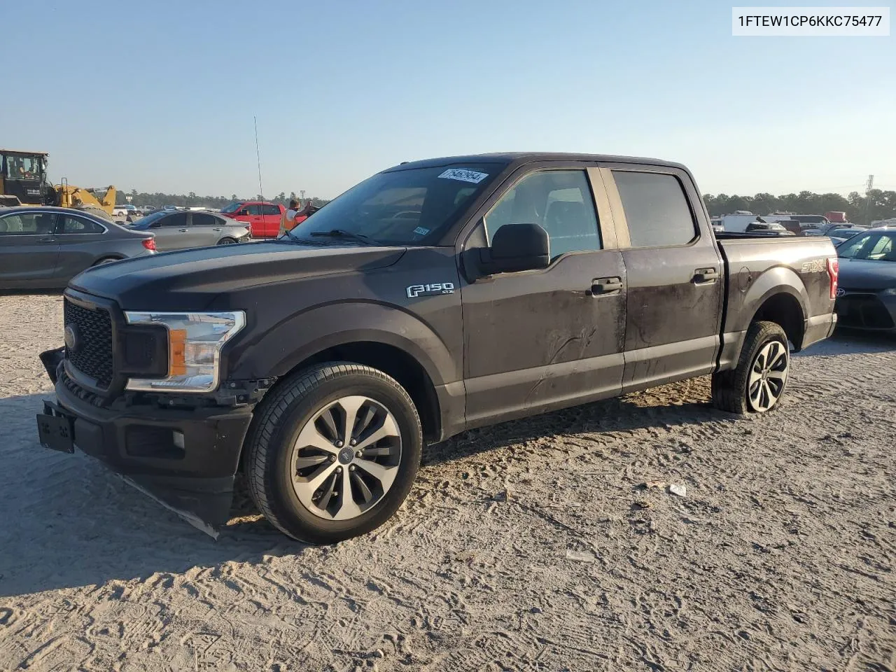 2019 Ford F150 Supercrew VIN: 1FTEW1CP6KKC75477 Lot: 75462954