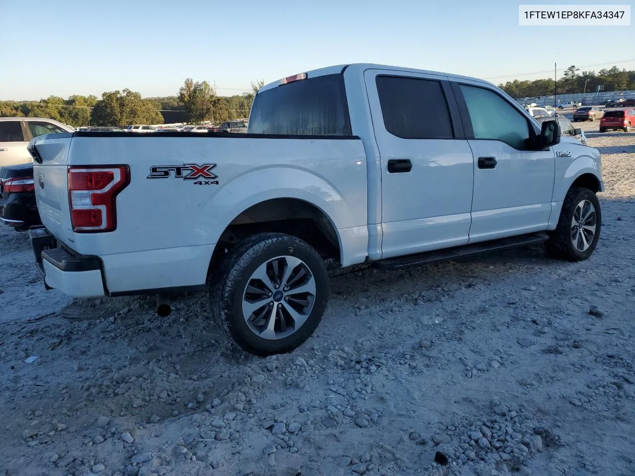 2019 Ford F150 Supercrew VIN: 1FTEW1EP8KFA34347 Lot: 75540094