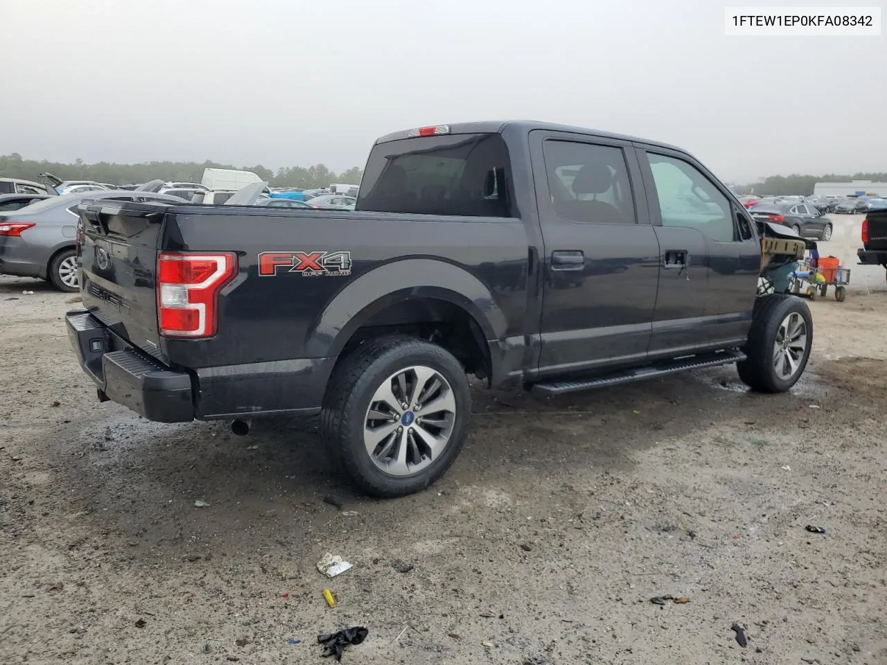 2019 Ford F150 Supercrew VIN: 1FTEW1EP0KFA08342 Lot: 75606654