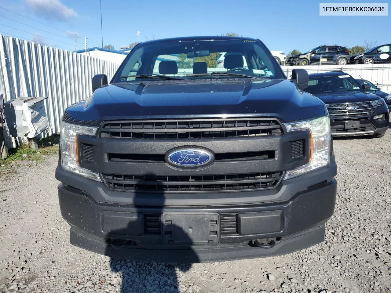 2019 Ford F150 VIN: 1FTMF1EB0KKC06636 Lot: 75625094