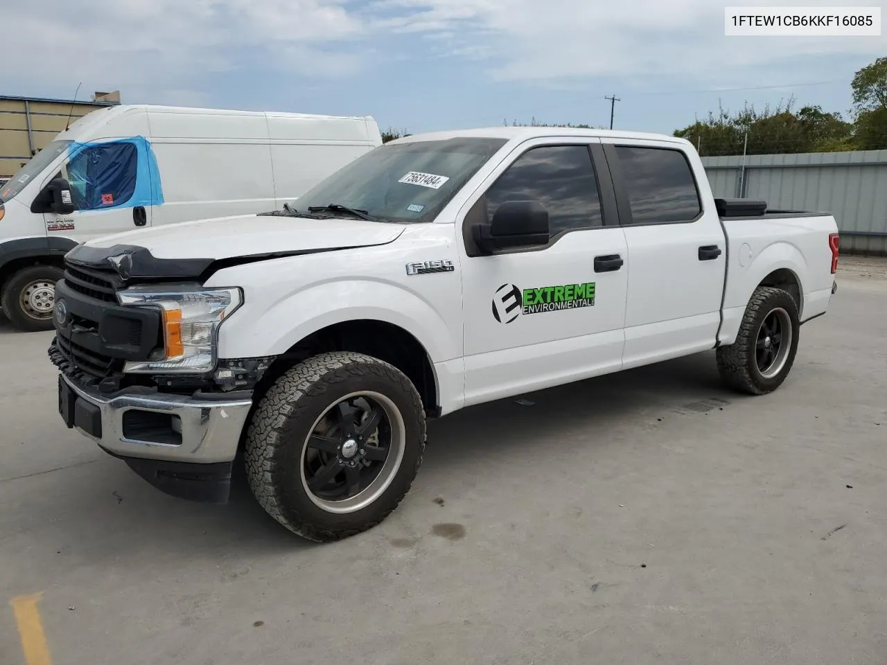 2019 Ford F150 Supercrew VIN: 1FTEW1CB6KKF16085 Lot: 75631484