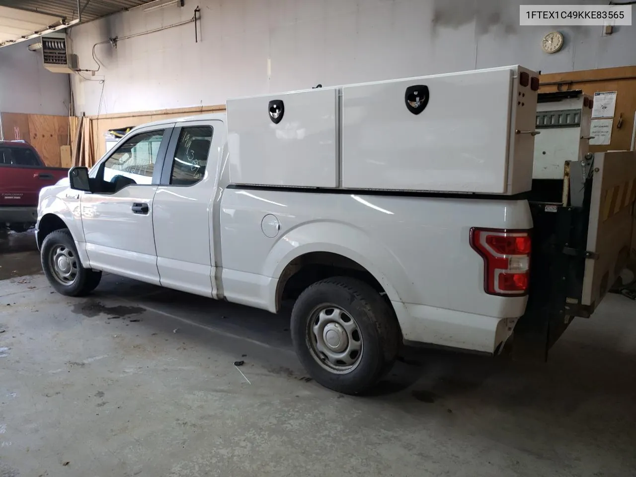 2019 Ford F150 Super Cab VIN: 1FTEX1C49KKE83565 Lot: 75646144