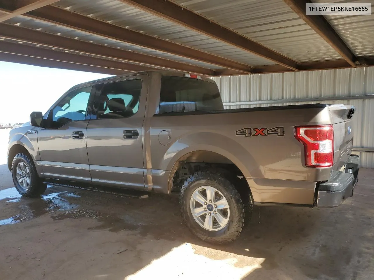 2019 Ford F150 Supercrew VIN: 1FTEW1EP5KKE16665 Lot: 75646644