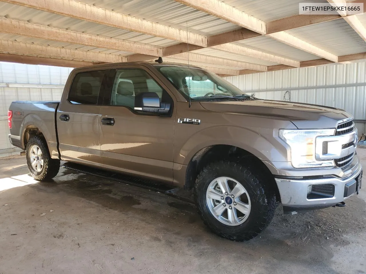 2019 Ford F150 Supercrew VIN: 1FTEW1EP5KKE16665 Lot: 75646644