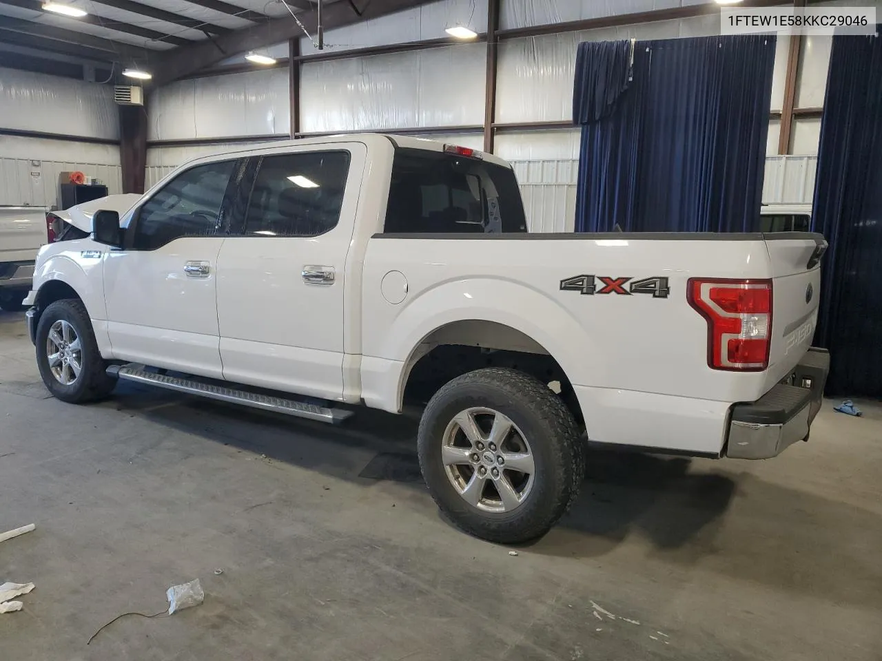 2019 Ford F150 Supercrew VIN: 1FTEW1E58KKC29046 Lot: 75649854