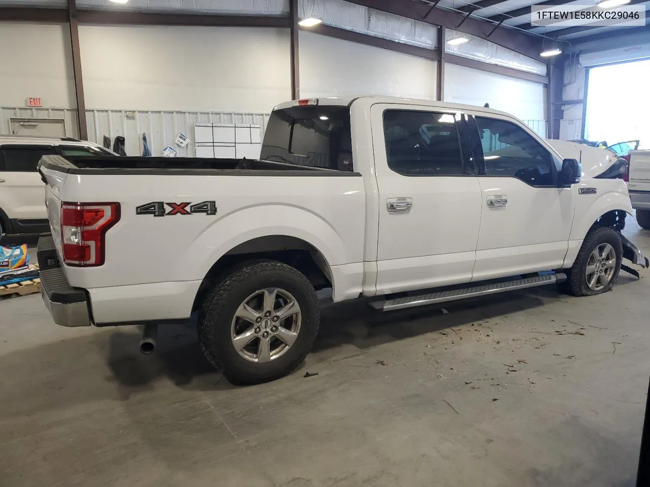 2019 Ford F150 Supercrew VIN: 1FTEW1E58KKC29046 Lot: 75649854