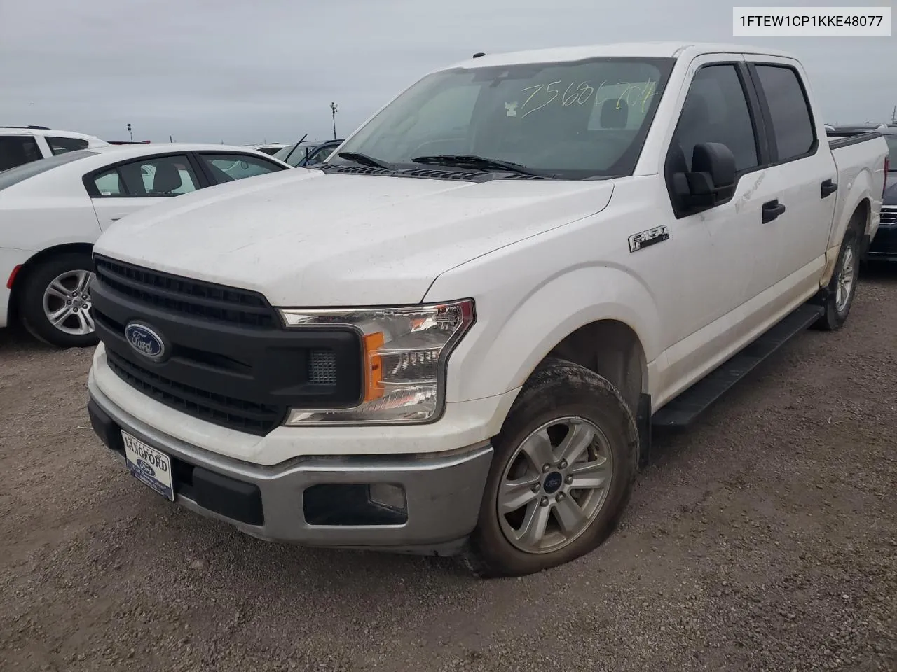 2019 Ford F150 Supercrew VIN: 1FTEW1CP1KKE48077 Lot: 75686704