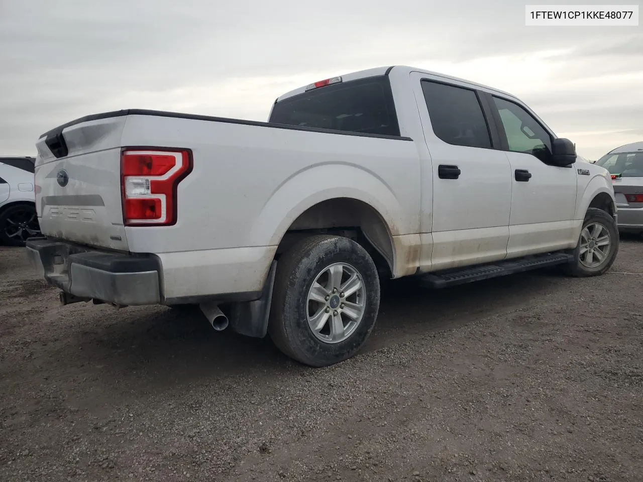 2019 Ford F150 Supercrew VIN: 1FTEW1CP1KKE48077 Lot: 75686704