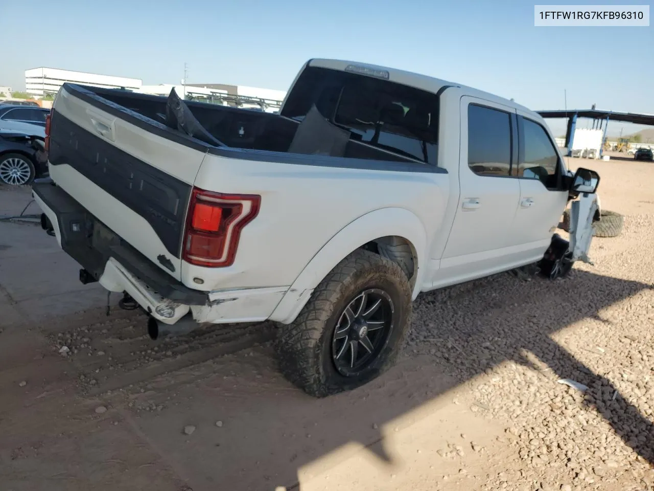 2019 Ford F150 Raptor VIN: 1FTFW1RG7KFB96310 Lot: 75706644