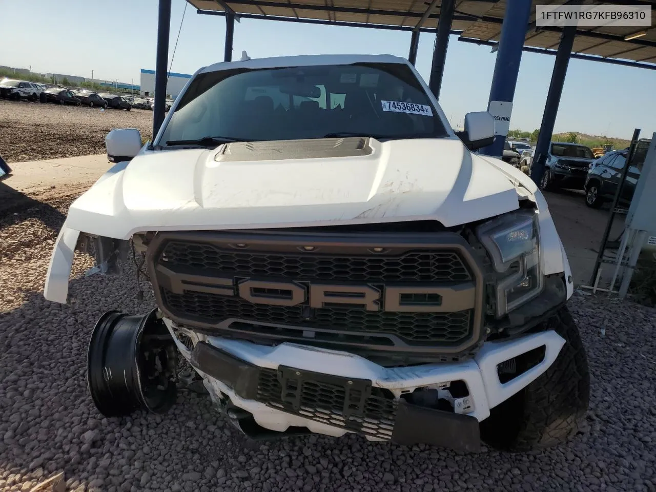 2019 Ford F150 Raptor VIN: 1FTFW1RG7KFB96310 Lot: 75706644