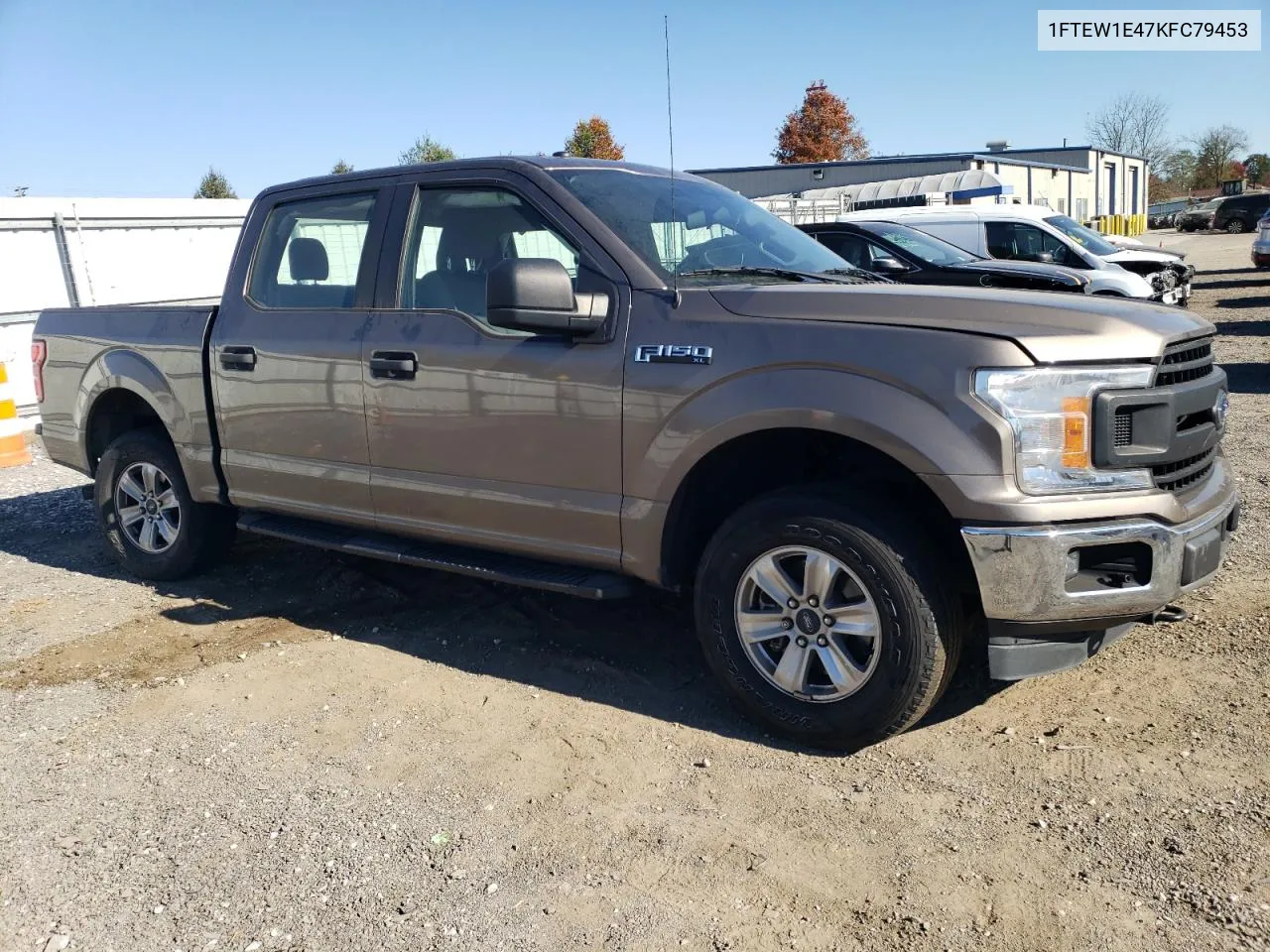 2019 Ford F150 Supercrew VIN: 1FTEW1E47KFC79453 Lot: 75738184