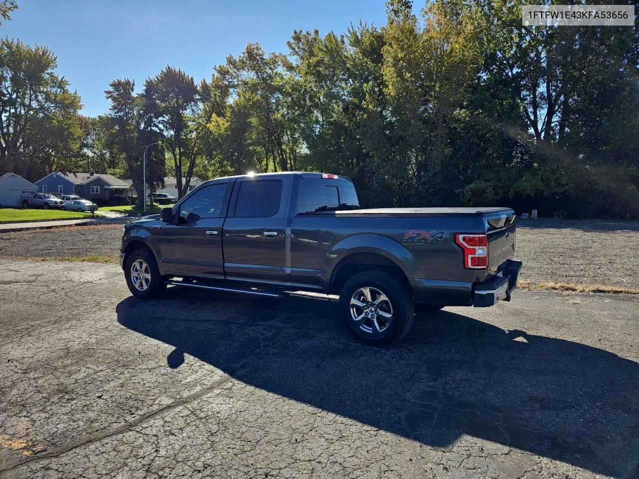 2019 Ford F150 Supercrew VIN: 1FTFW1E43KFA53656 Lot: 75836964