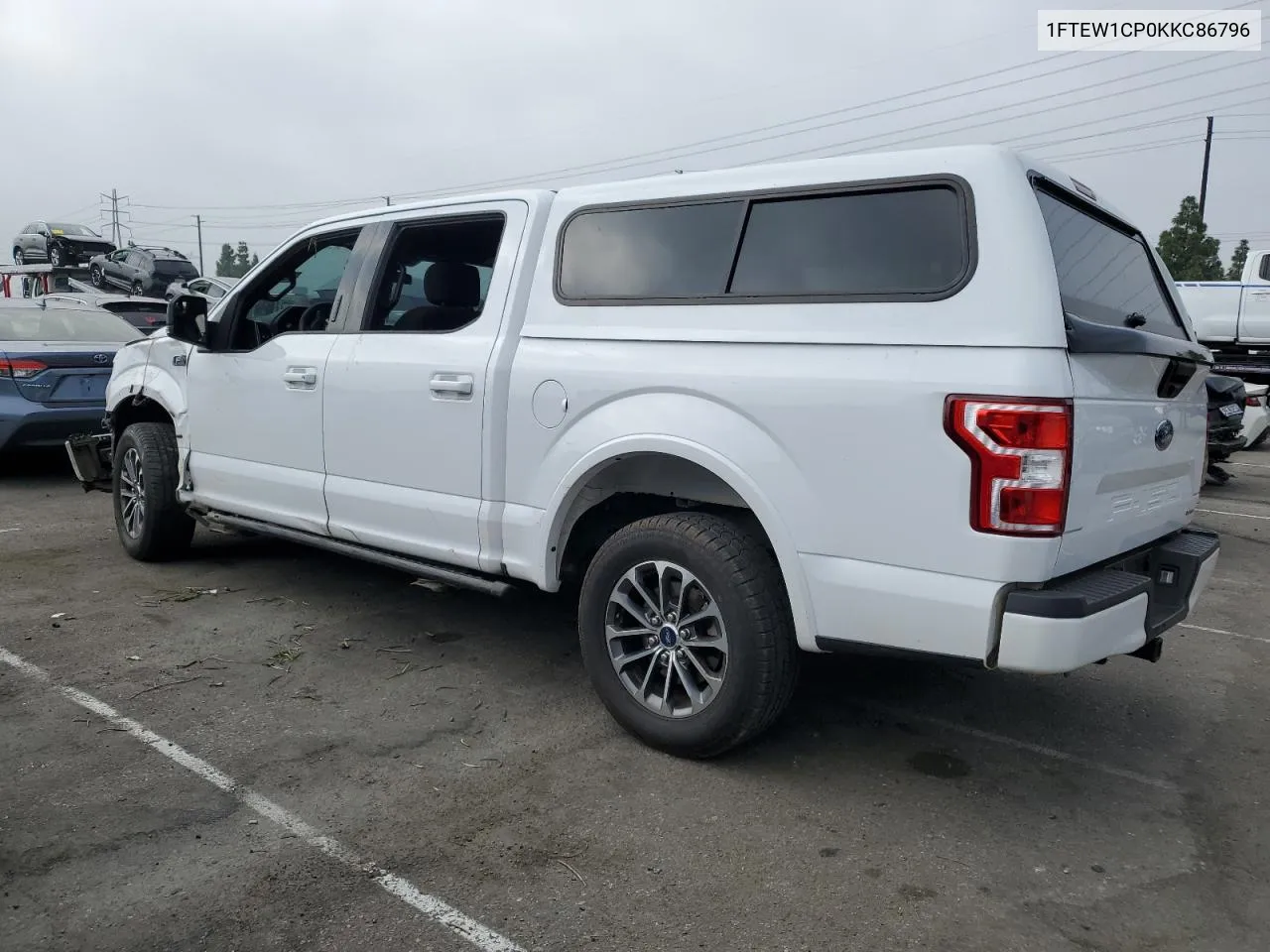 2019 Ford F150 Supercrew VIN: 1FTEW1CP0KKC86796 Lot: 75901214