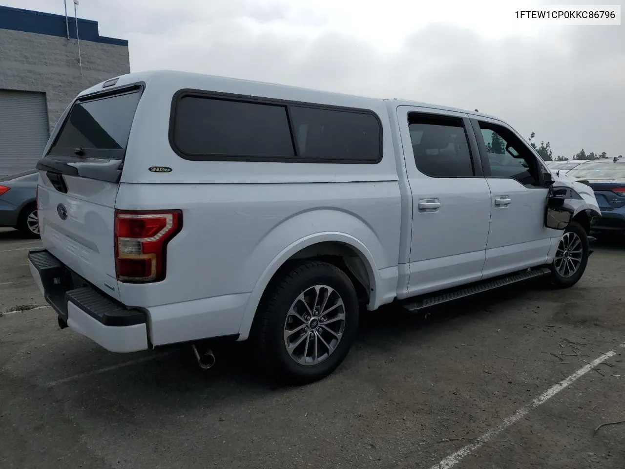 2019 Ford F150 Supercrew VIN: 1FTEW1CP0KKC86796 Lot: 75901214