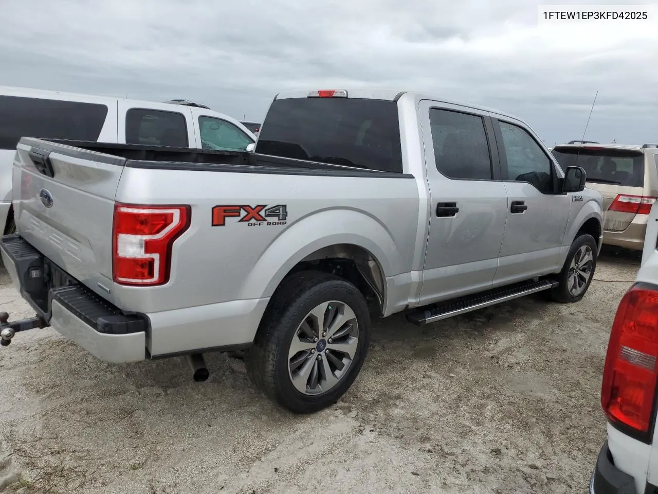 2019 Ford F150 Supercrew VIN: 1FTEW1EP3KFD42025 Lot: 76055134