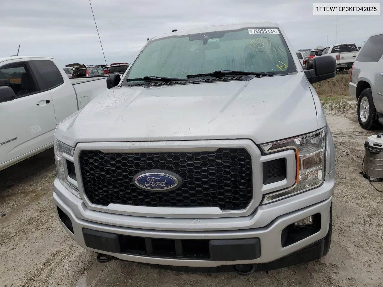 2019 Ford F150 Supercrew VIN: 1FTEW1EP3KFD42025 Lot: 76055134