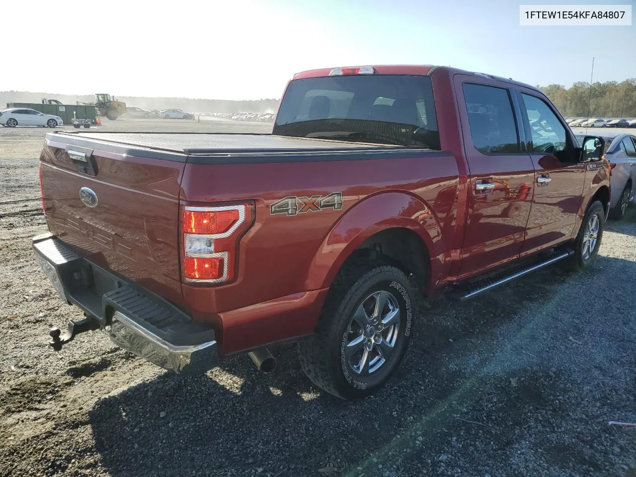 2019 Ford F150 Supercrew VIN: 1FTEW1E54KFA84807 Lot: 76105544