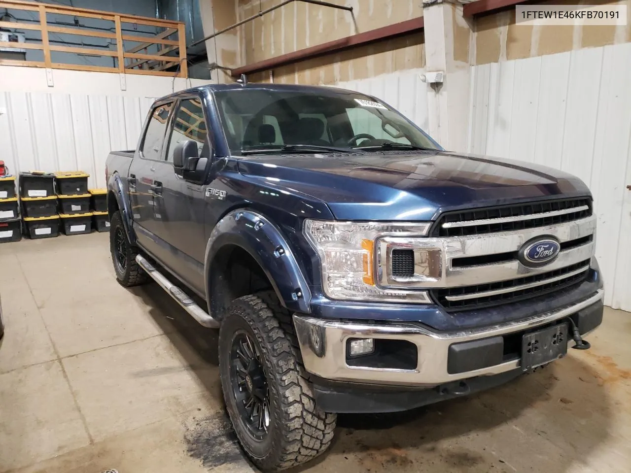 2019 Ford F150 Supercrew VIN: 1FTEW1E46KFB70191 Lot: 76182604