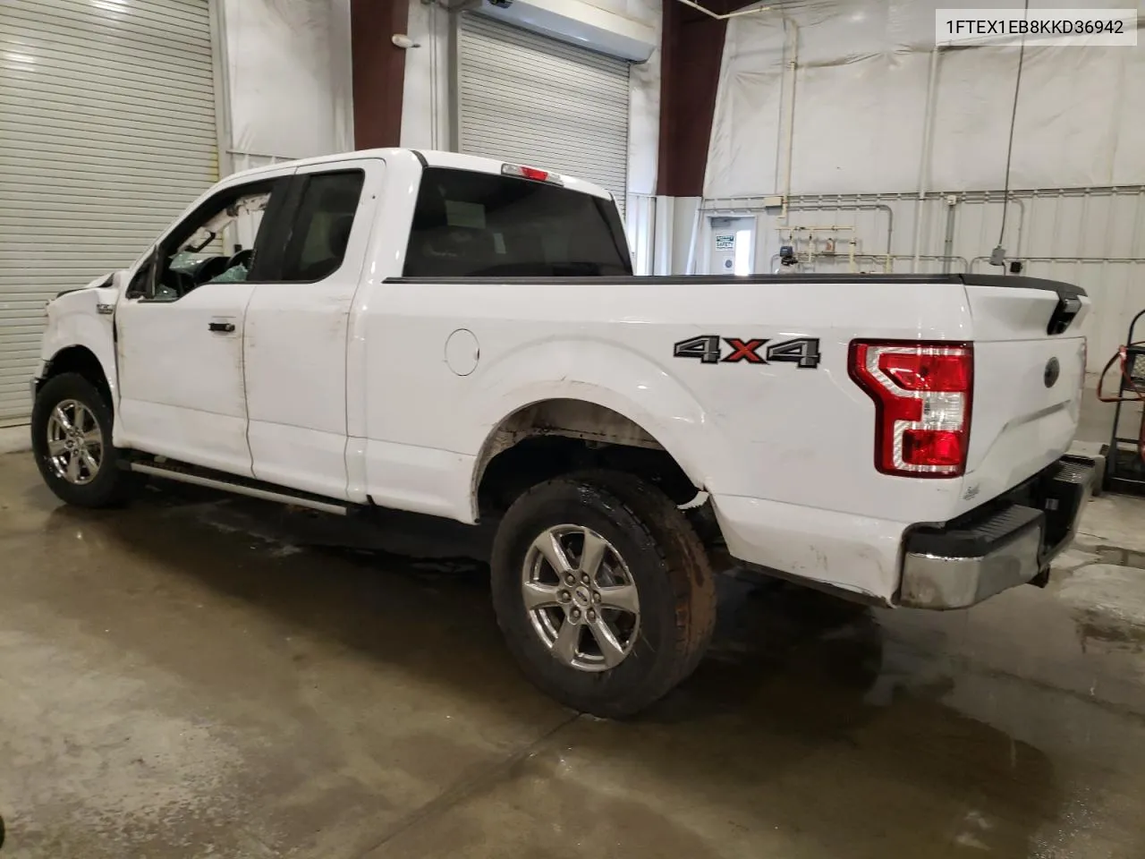 2019 Ford F150 Super Cab VIN: 1FTEX1EB8KKD36942 Lot: 76192974