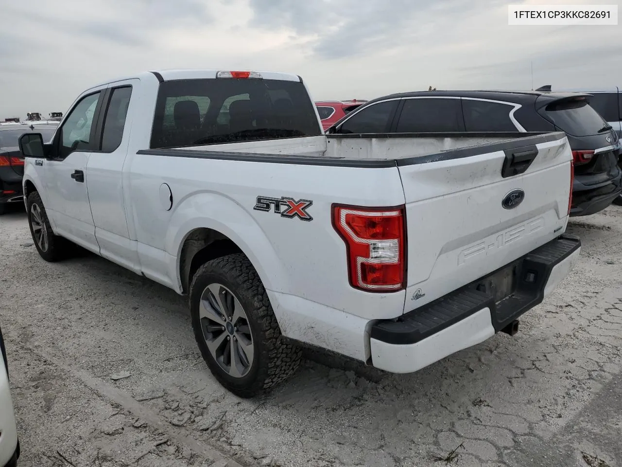 2019 Ford F150 Super Cab VIN: 1FTEX1CP3KKC82691 Lot: 76199154