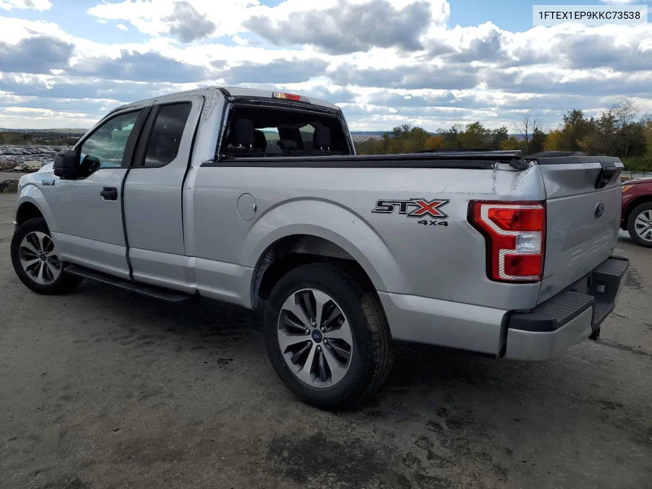 2019 Ford F150 Super Cab VIN: 1FTEX1EP9KKC73538 Lot: 76279294