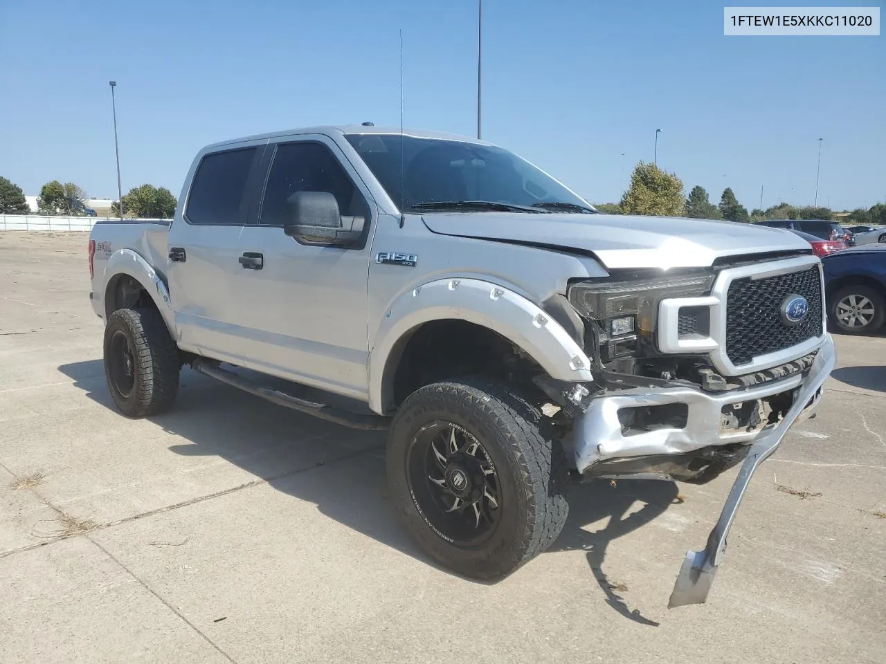 2019 Ford F150 Supercrew VIN: 1FTEW1E5XKKC11020 Lot: 76297904