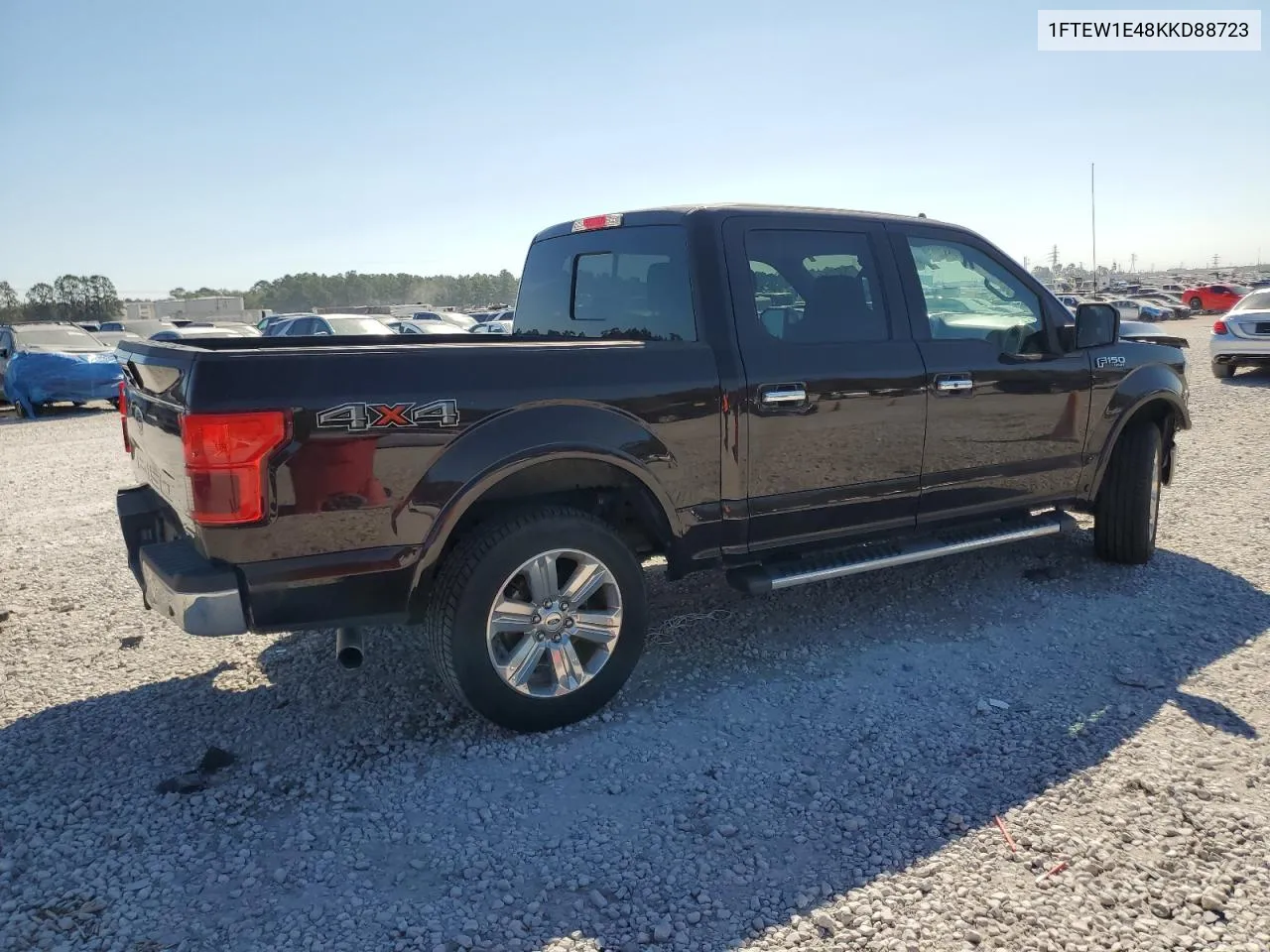 2019 Ford F150 Supercrew VIN: 1FTEW1E48KKD88723 Lot: 76322754