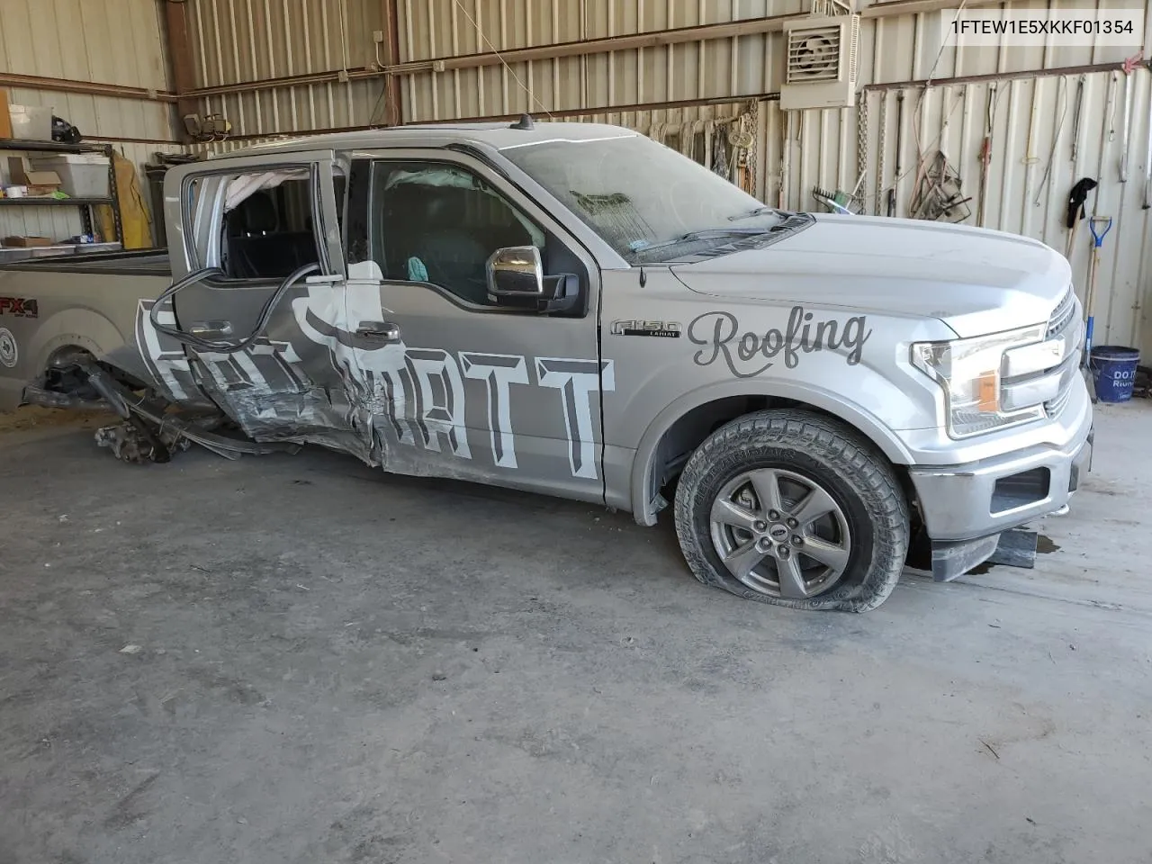 2019 Ford F150 Supercrew VIN: 1FTEW1E5XKKF01354 Lot: 76366734